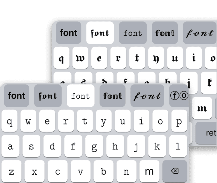 Fontkey app